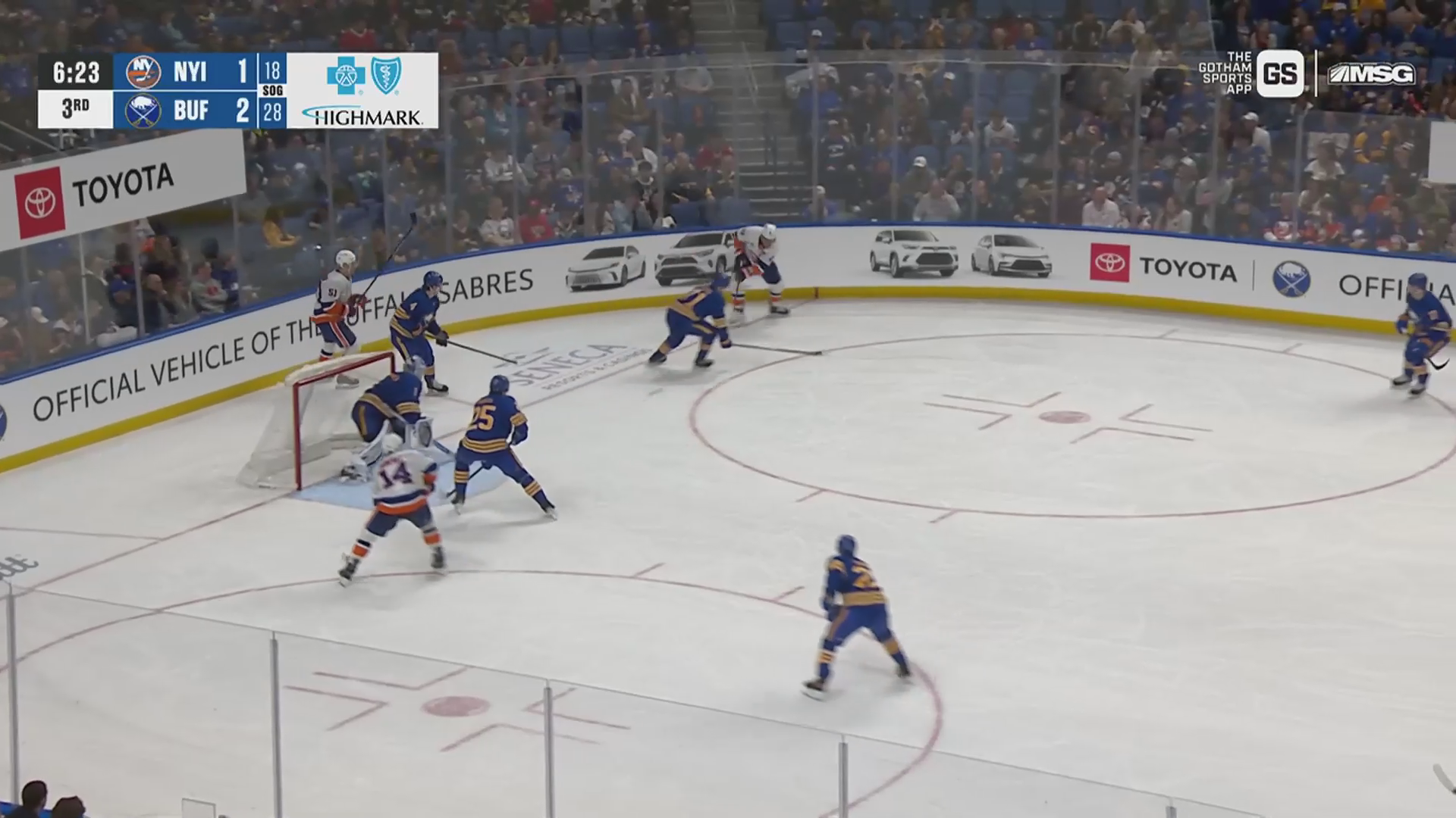 Sabres Edge Islanders for Franchise's 100th Point — First Since 2009–10 · Mar. 31, 2026