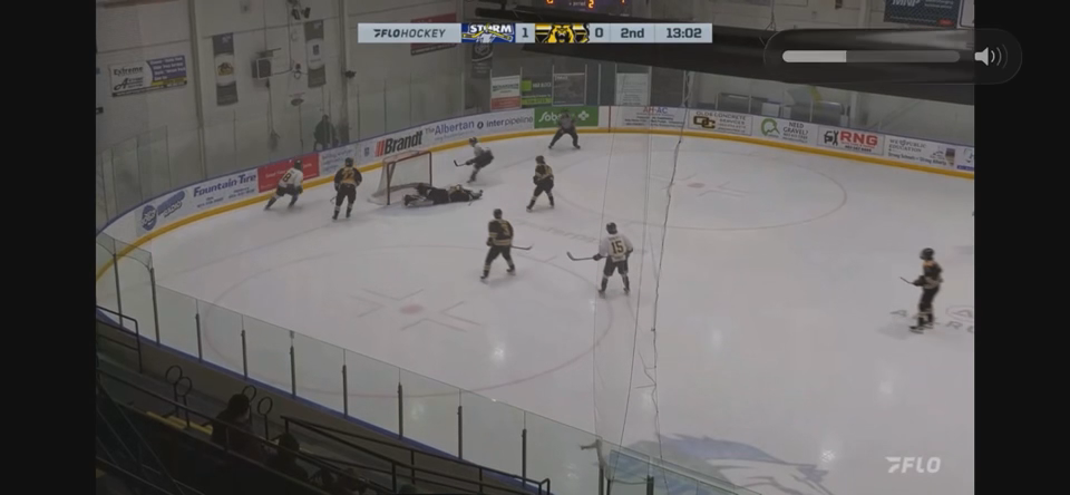 CJ huge glove save #2 vs GP Storm