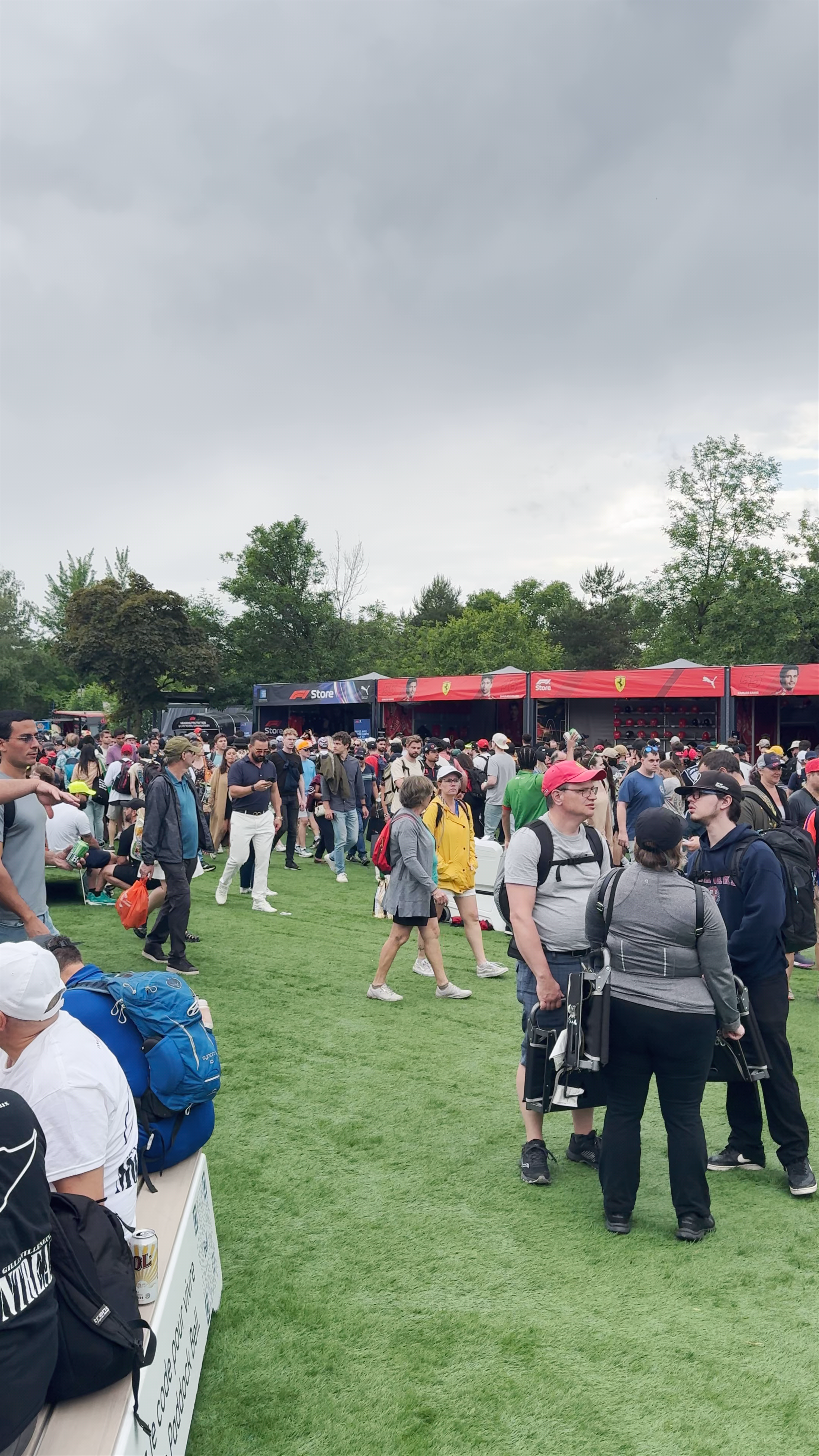 Thrilling Race Day Atmosphere at Circuit Gilles Villeneuve, Montreal