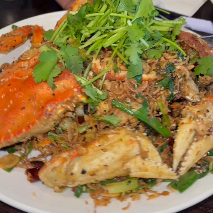 Lam's Kitchen - IG @kurlykonnoisseur | Hong Kong Style Dungeness Crab - Chinese Near Me - Matthews, North Carolina