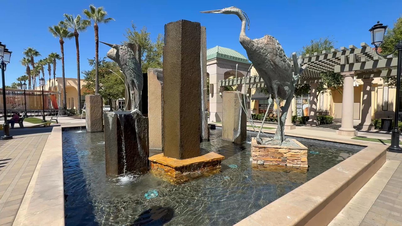 Palladio - Fountains located in the Palladio center. - Shopping Centers Near Me - Folsom, California