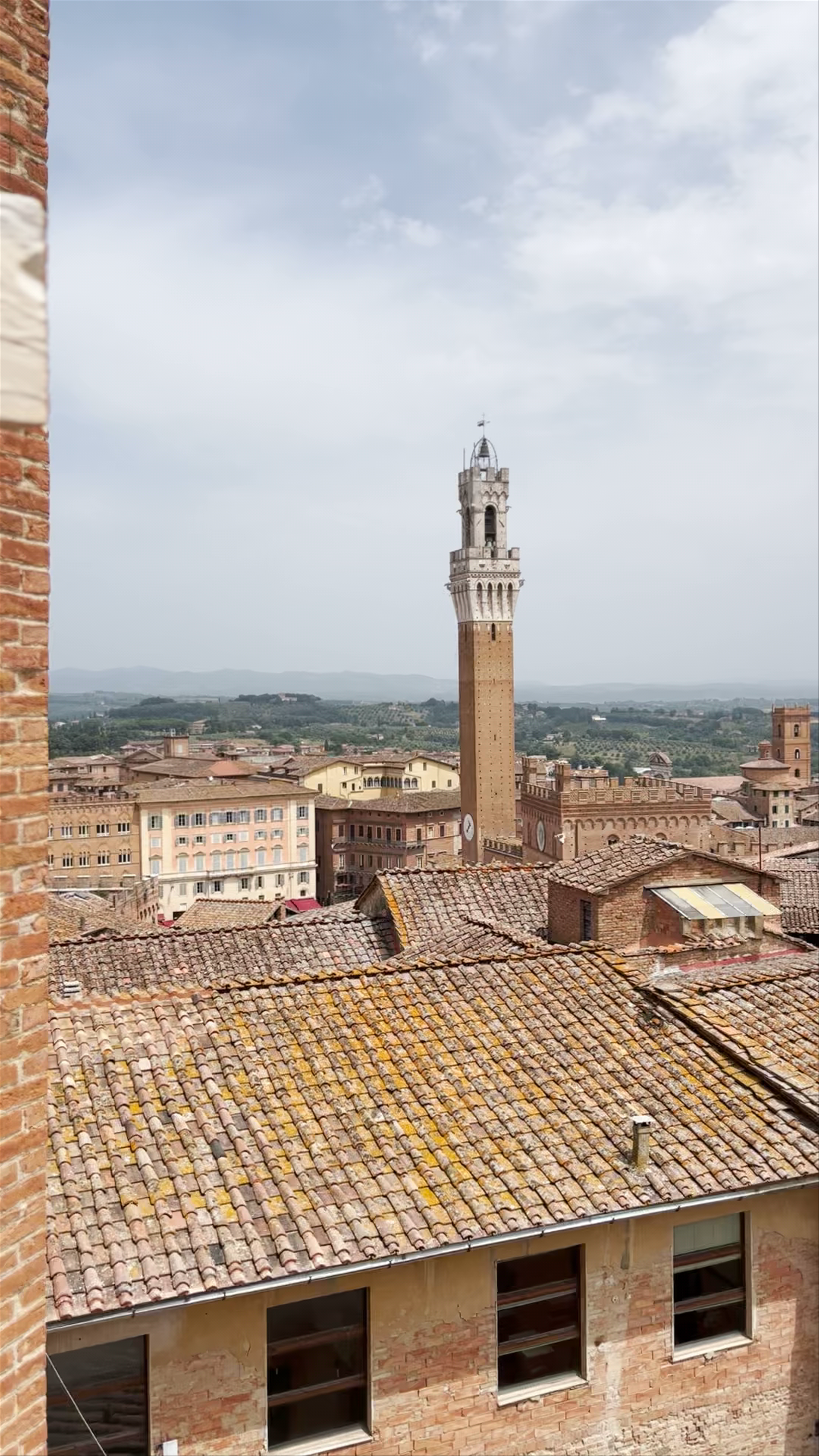 Stunning Views from Torre del Mangia at Il Campo, Siena