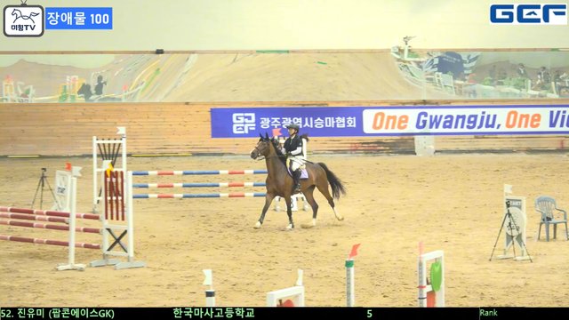 진유미 (팝콘에이스) — 제2회 경기도체육회장배 전국승마대회 兼 제107회 전국체육대회 경기도 대표선수 선발전 (장애물) · 장애물 100cm
