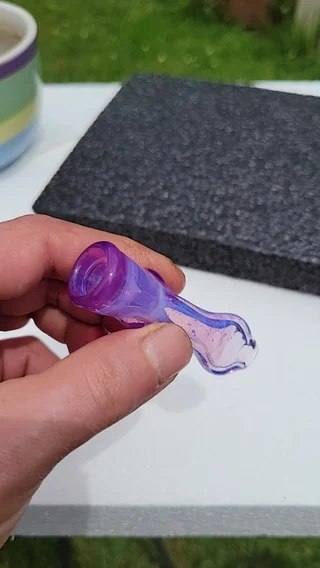 Preview pic of Purple lollipop over ghost and star gazer chillum