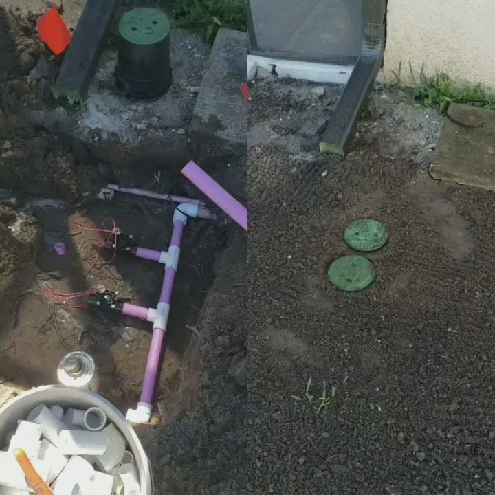 5 Star Irrigation - New pool Re-Route - Irrigation Near Me