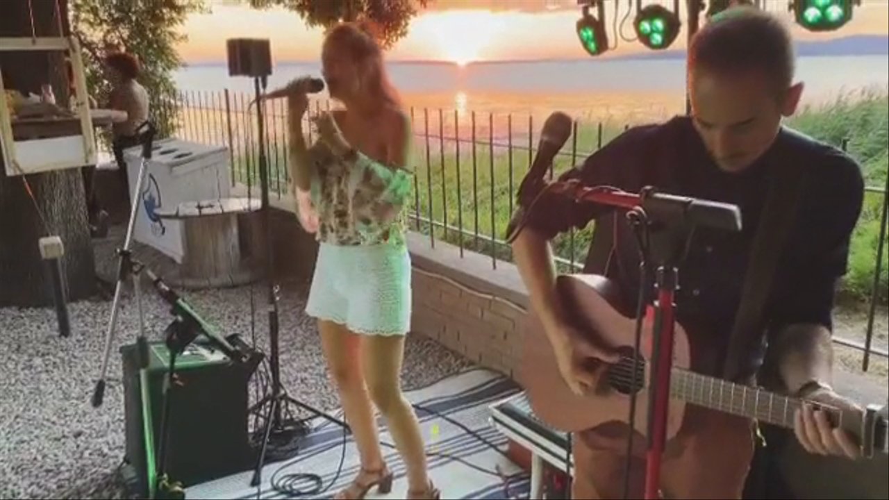Bellissimo Duo @ Acqua Dolce Lounge Bar - video