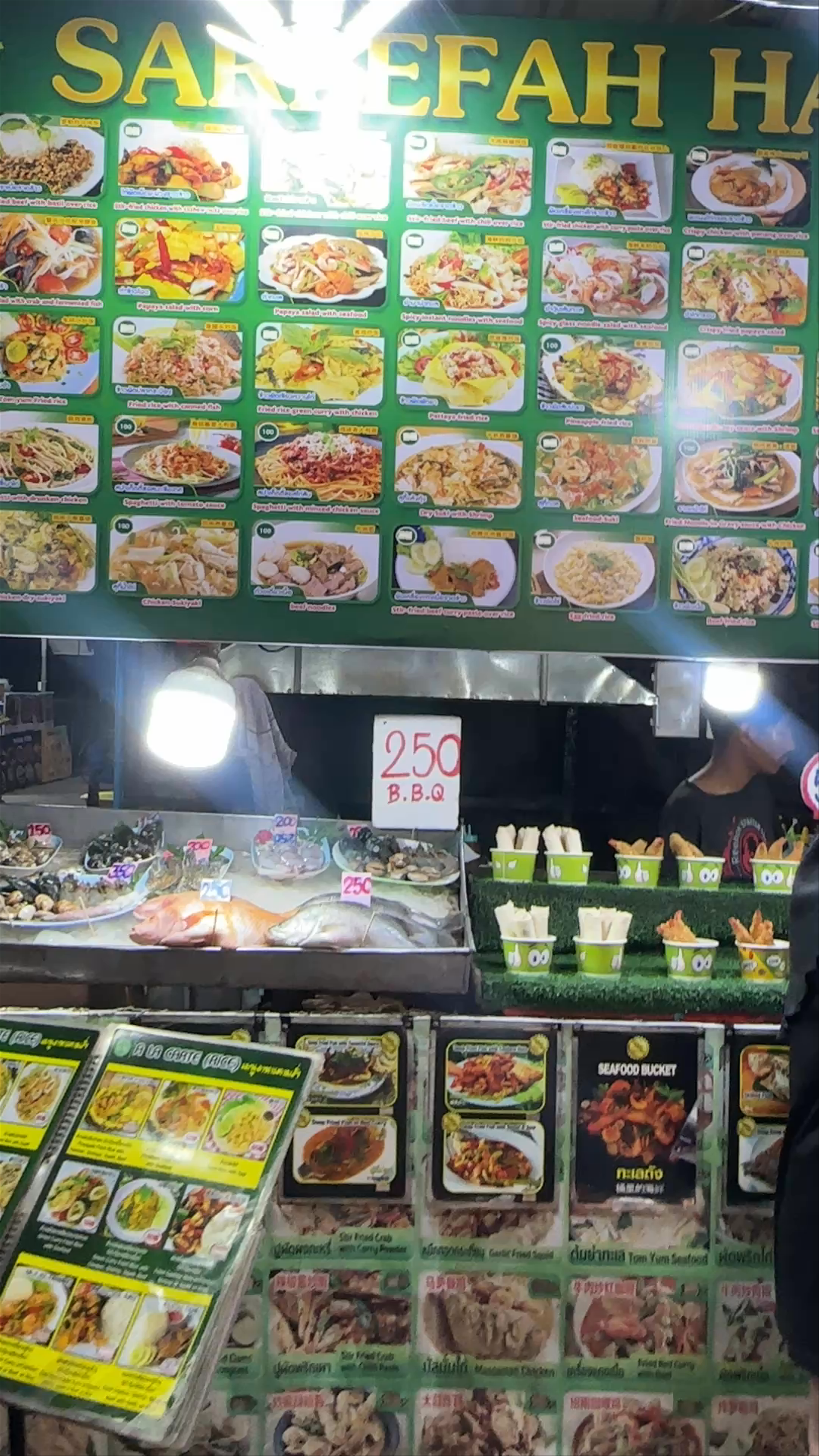 Night market place Ao Nang
