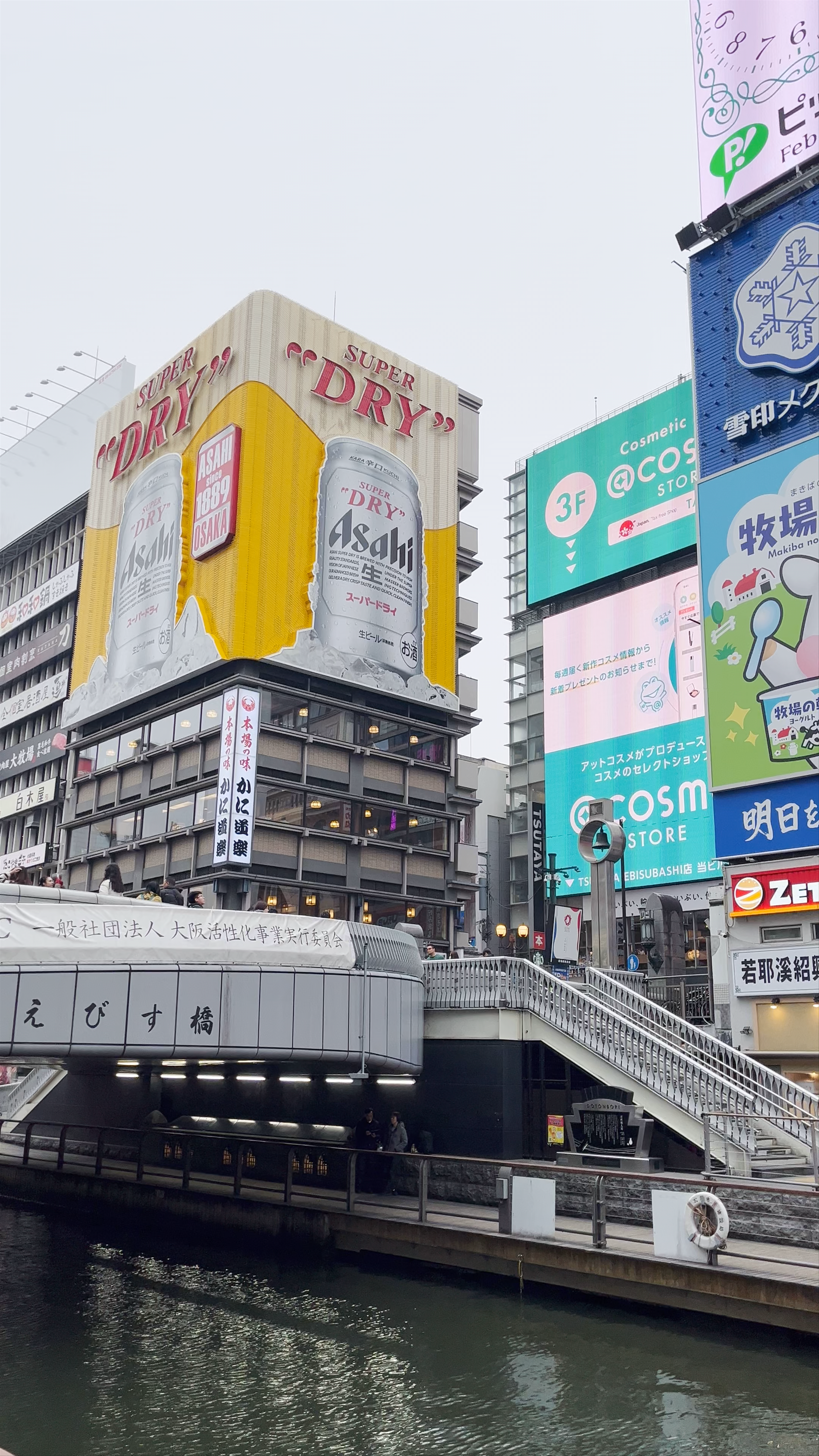 Glico Sign in Dotonbori: Iconic Neon Landmark of Osaka
