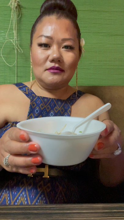Koh Ruessei Restaurant  - Eating rice porridge @ 1 am - Cambodian Near Me - Long Beach, California