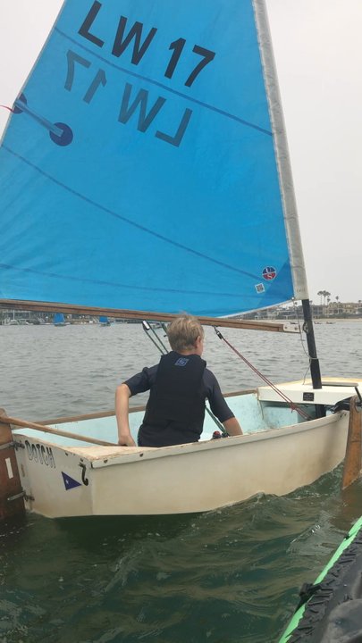 Leeway Sailing Center - Sailing in Alamitos Bay. July 2019 - Sailing Near Me - Long Beach, California