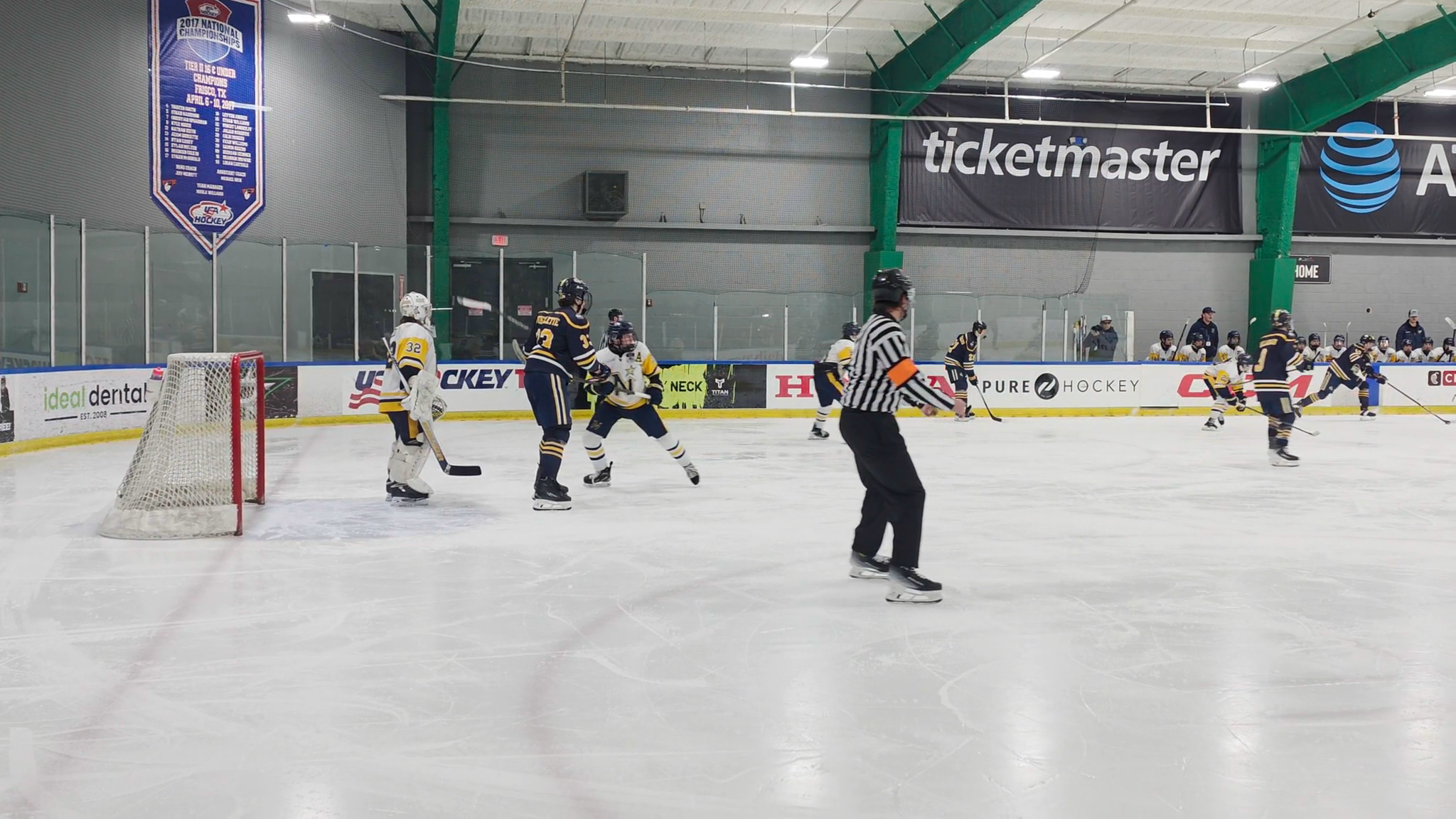 Lucas Ouellette's Box Out & Goalie Screen
