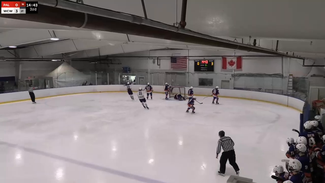 WCW88 generates off the rush -> playoff goal