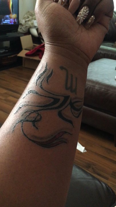 Ghost Town Body Art - Day 3 or 4 from initial inking - Piercing Near Me - Vallejo, California