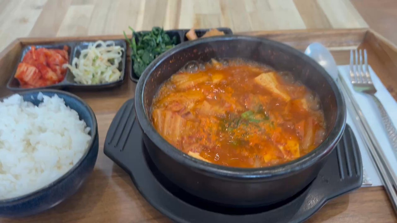 The Soop - Bubbly hot kimchi jjigae - Salad Near Me - Portland, Oregon