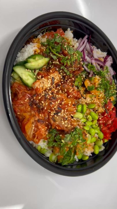 Ahipoki - Pan-a-meal: Poki Bowl - Seafood Near Me - Hawthorne, California