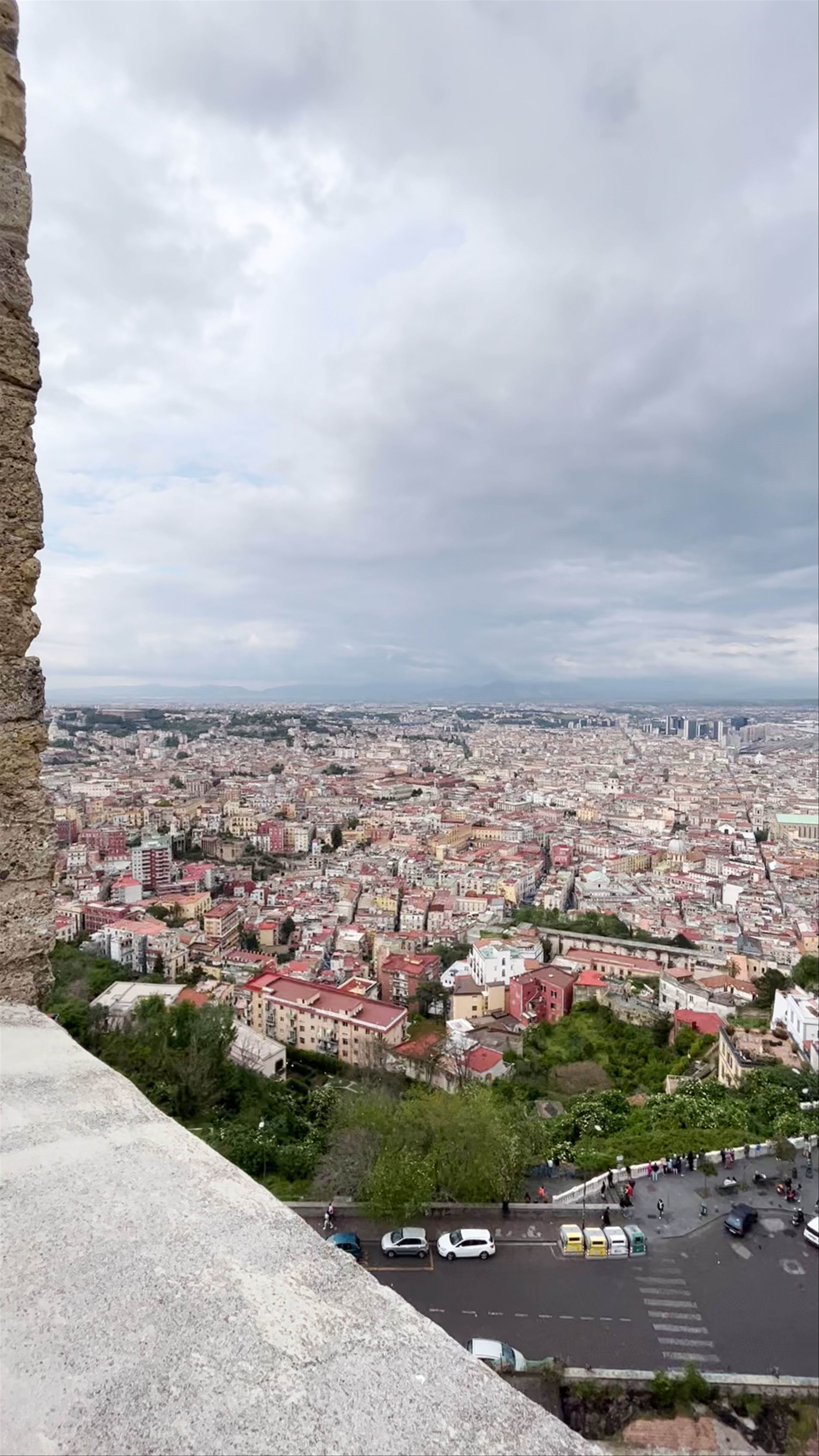 Breathtaking Panoramic Views of Naples from Castel Sant'Elmo