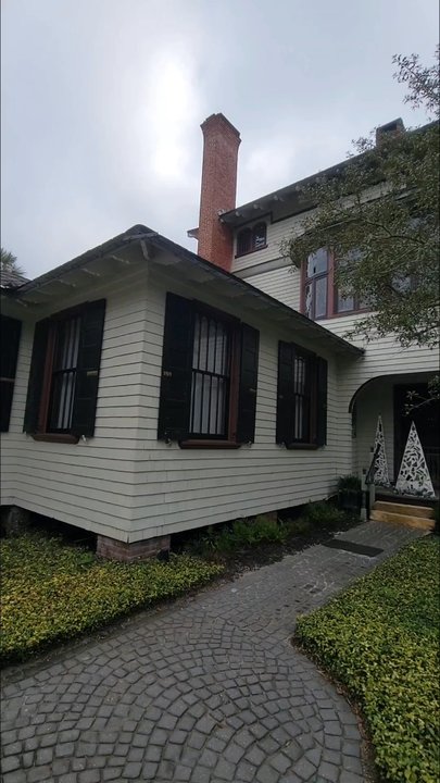 Stetson Mansion - In back of the home - Landmarks & Historical Buildings Near Me - DeLand, Florida