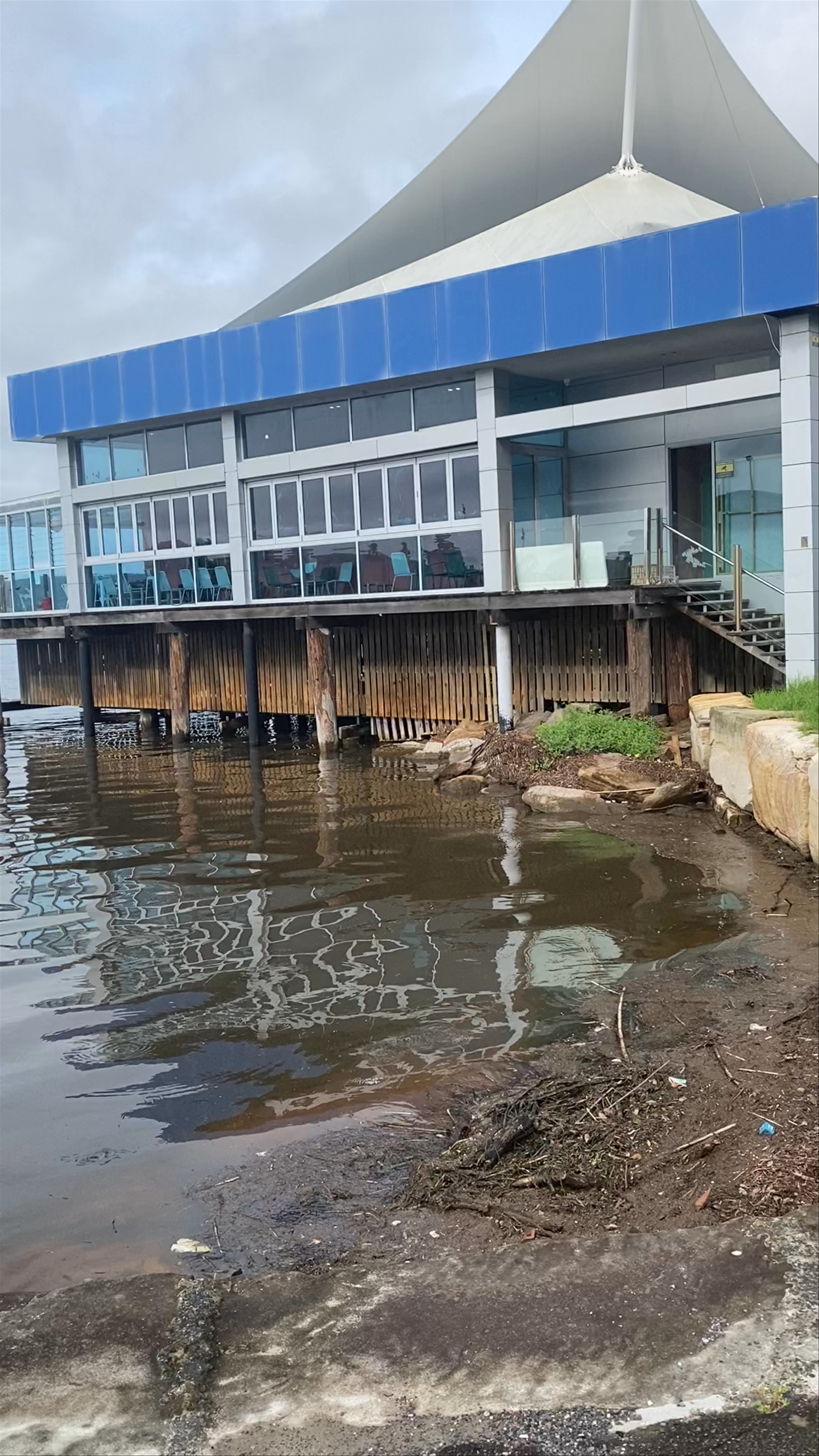 Drifters Wharf Waterfront Walk in Gosford, New South Wales