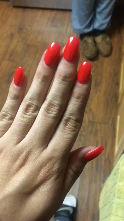 Future Nails - Nail tech was a little rough when pushing down the glue on the edges with his thumbnail. He broke skin, didn't apologize. Nails are nice - Nail Salons Near Me - Towson, Maryland