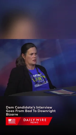 Dem Candidate’s Interview Goes From Bad To Downright Bizarre