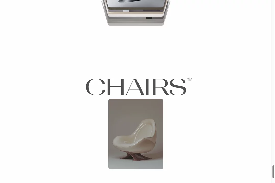 Flipping chairs with scroll + 3d transforms