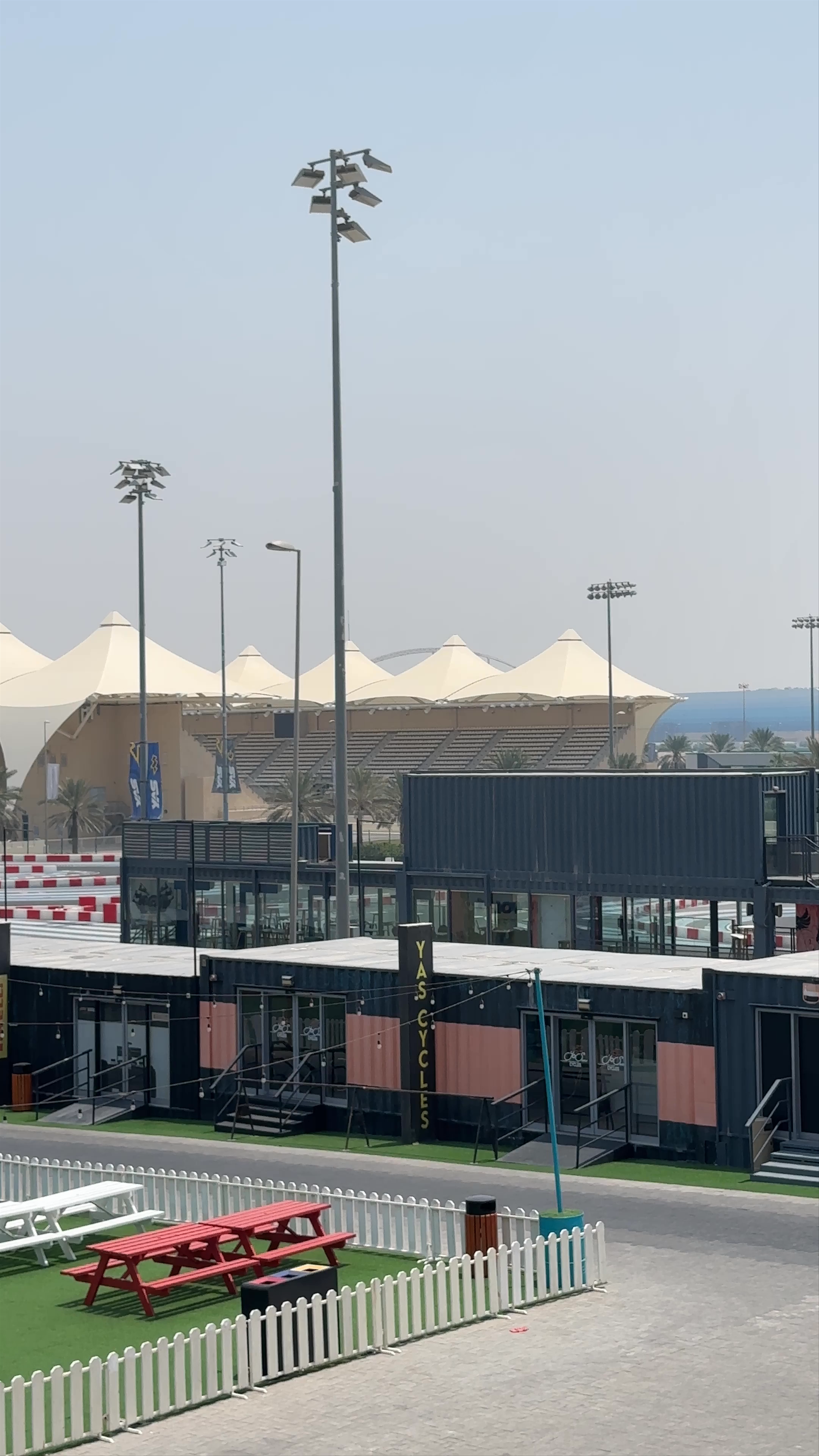 Grand Prix Parking - Yas Leisure Drive - Abu Dhabi - United Arab Emirates