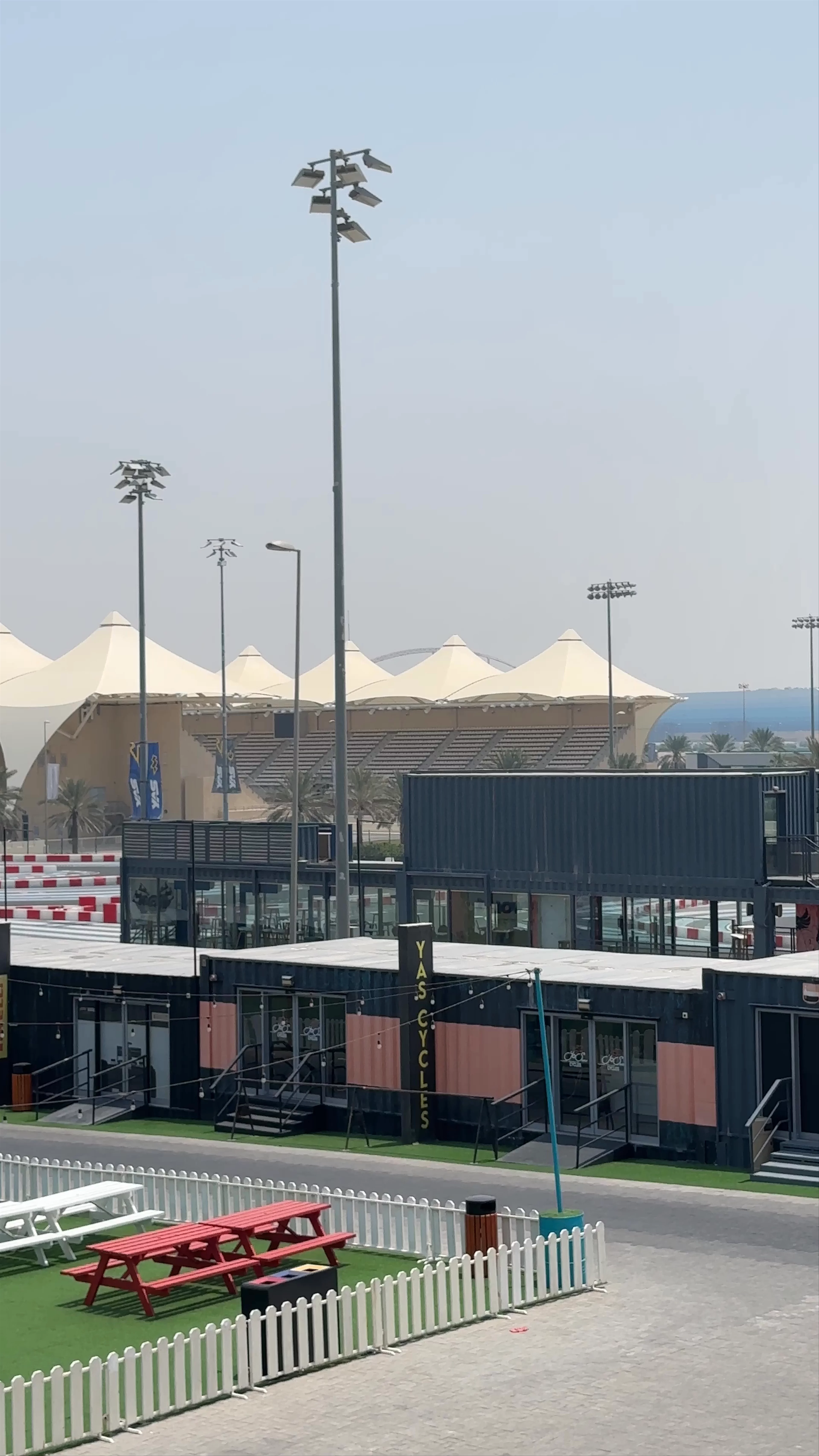 Grand Prix Parking - Yas Leisure Drive - Abu Dhabi - United Arab Emirates