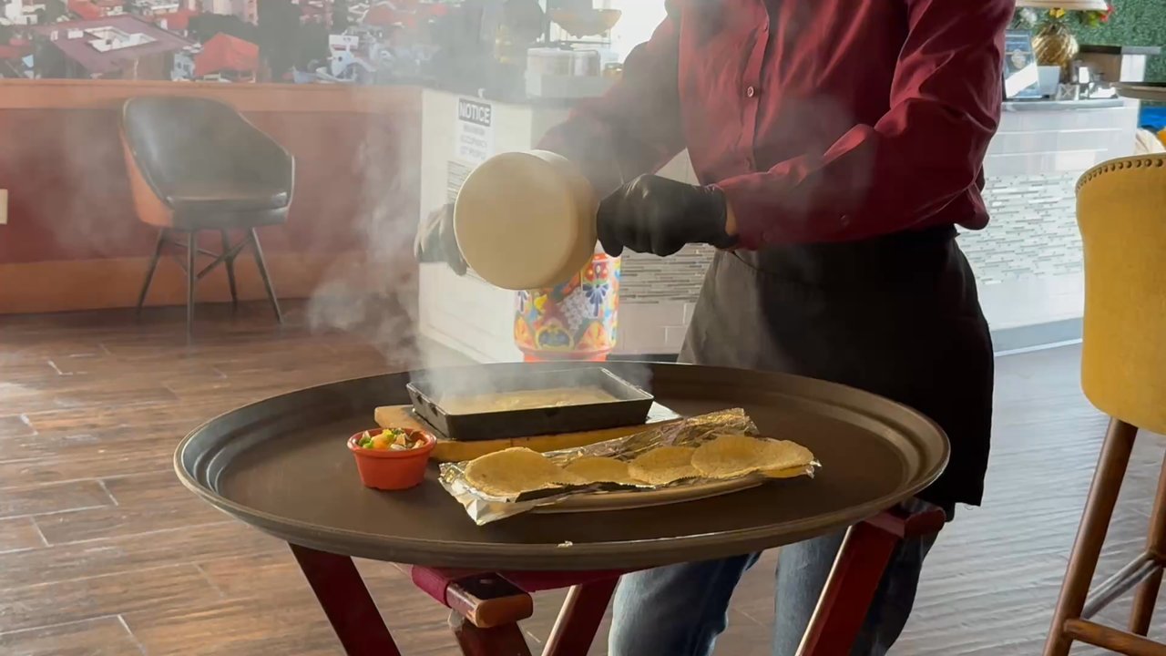 The Reserve - Las Colinas - How they serve the Queso Fundido - Mexican Near Me - Irving, Texas