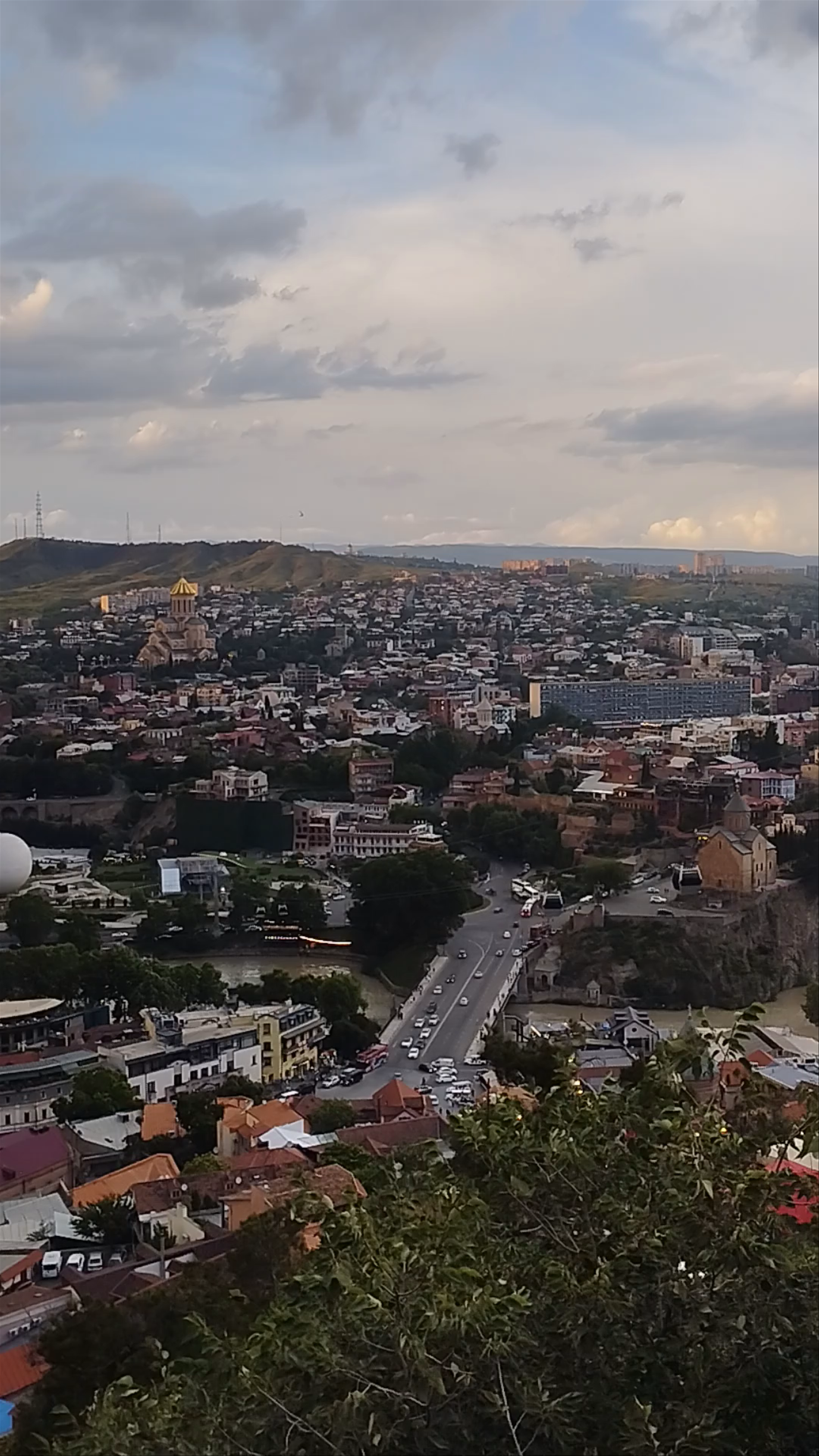 Mother of Georgia Viewpoint: Breathtaking Panoramic Sunset in Tbilisi