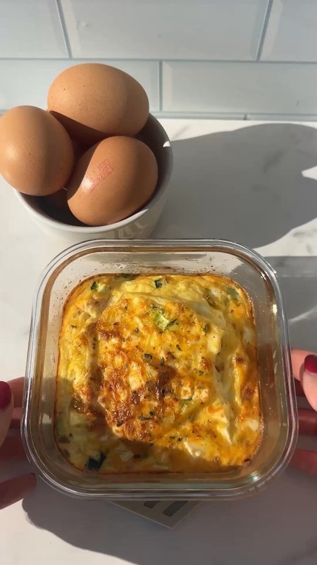 Single Serve Egg Fritatta