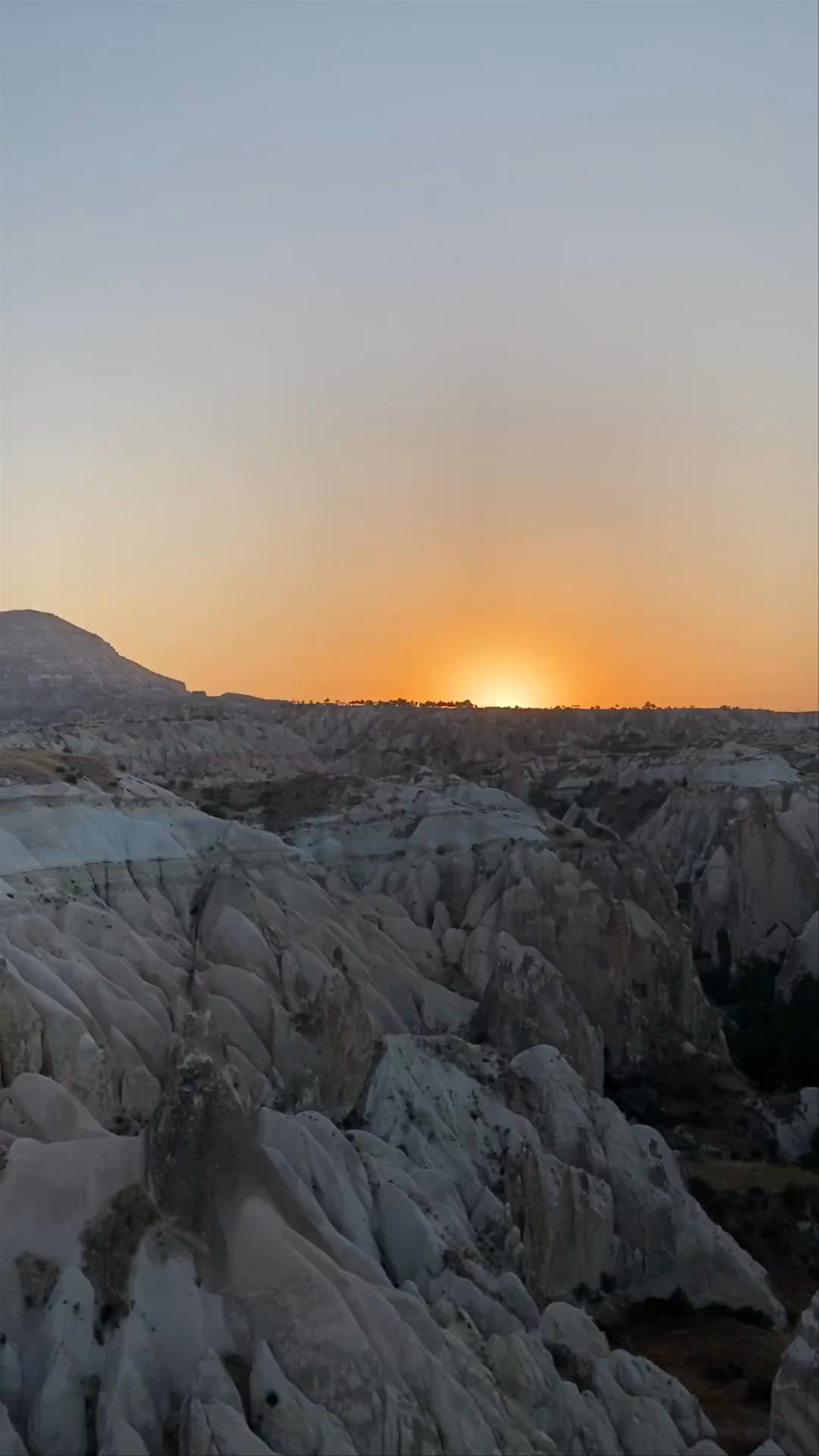 Sunset Serenity Over Red Valley, Cappadocia