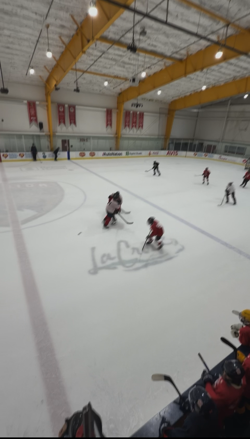 Addison Ramos Delivers a Massive Hit at Florida Jr. Panthers Clinic