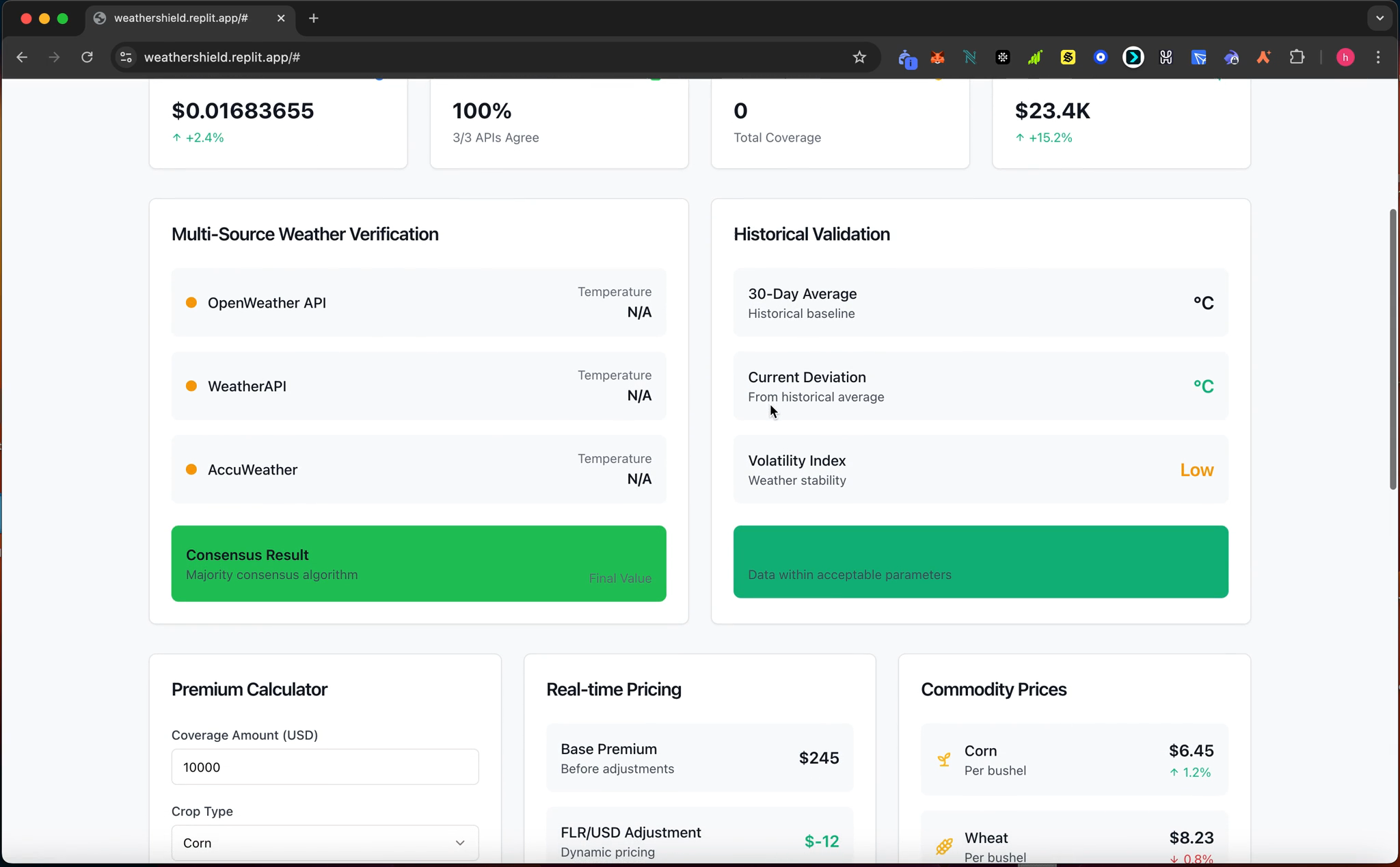 WeatherShield video demo