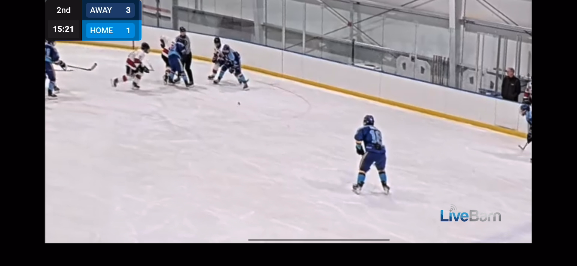 Colin Smith's Precision One-Timer Goal | Lovell Academy Blue 18U AAA