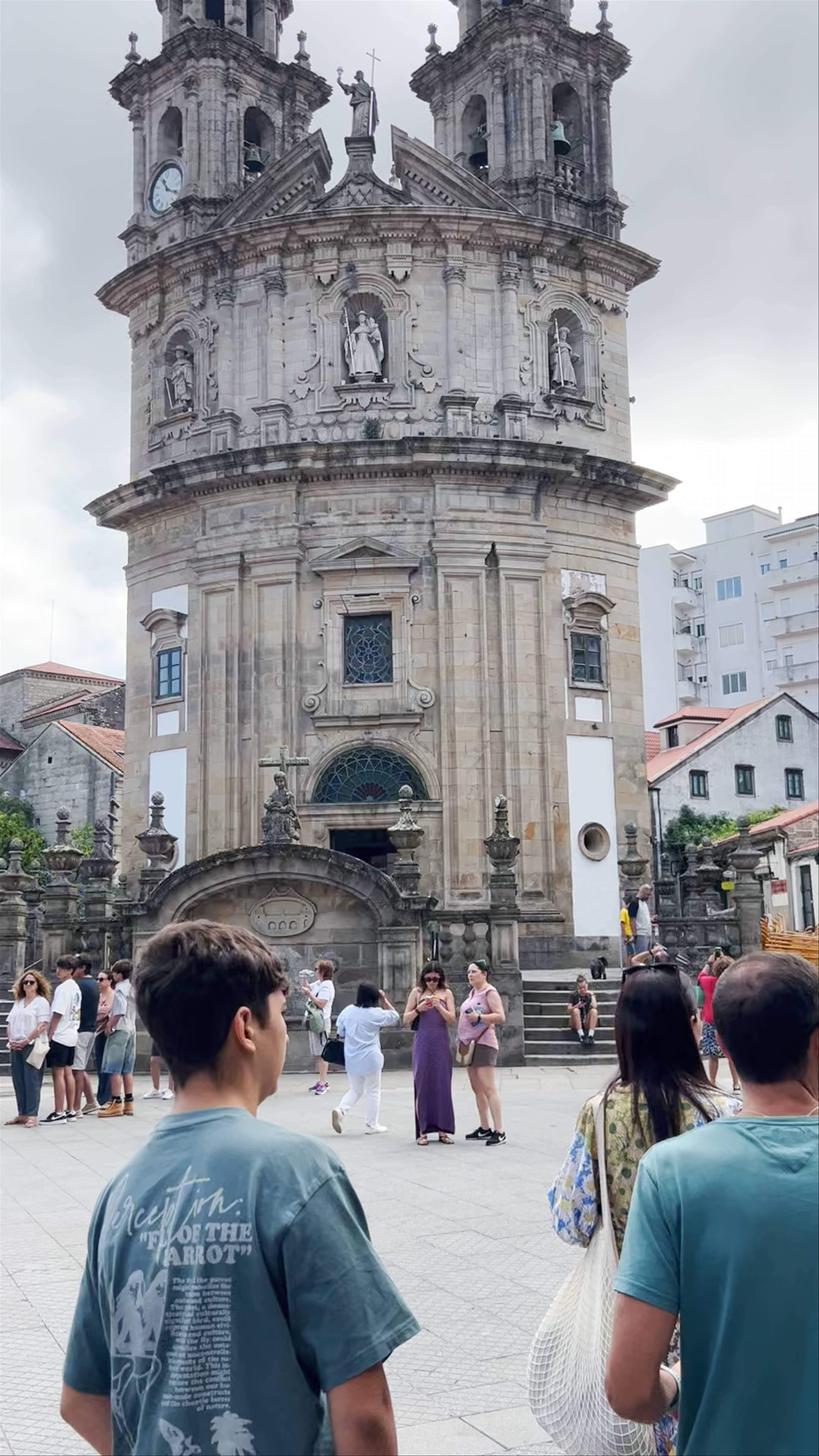 Igrexa da Virxe Peregrina: Baroque Marvel in Pontevedra, Spain