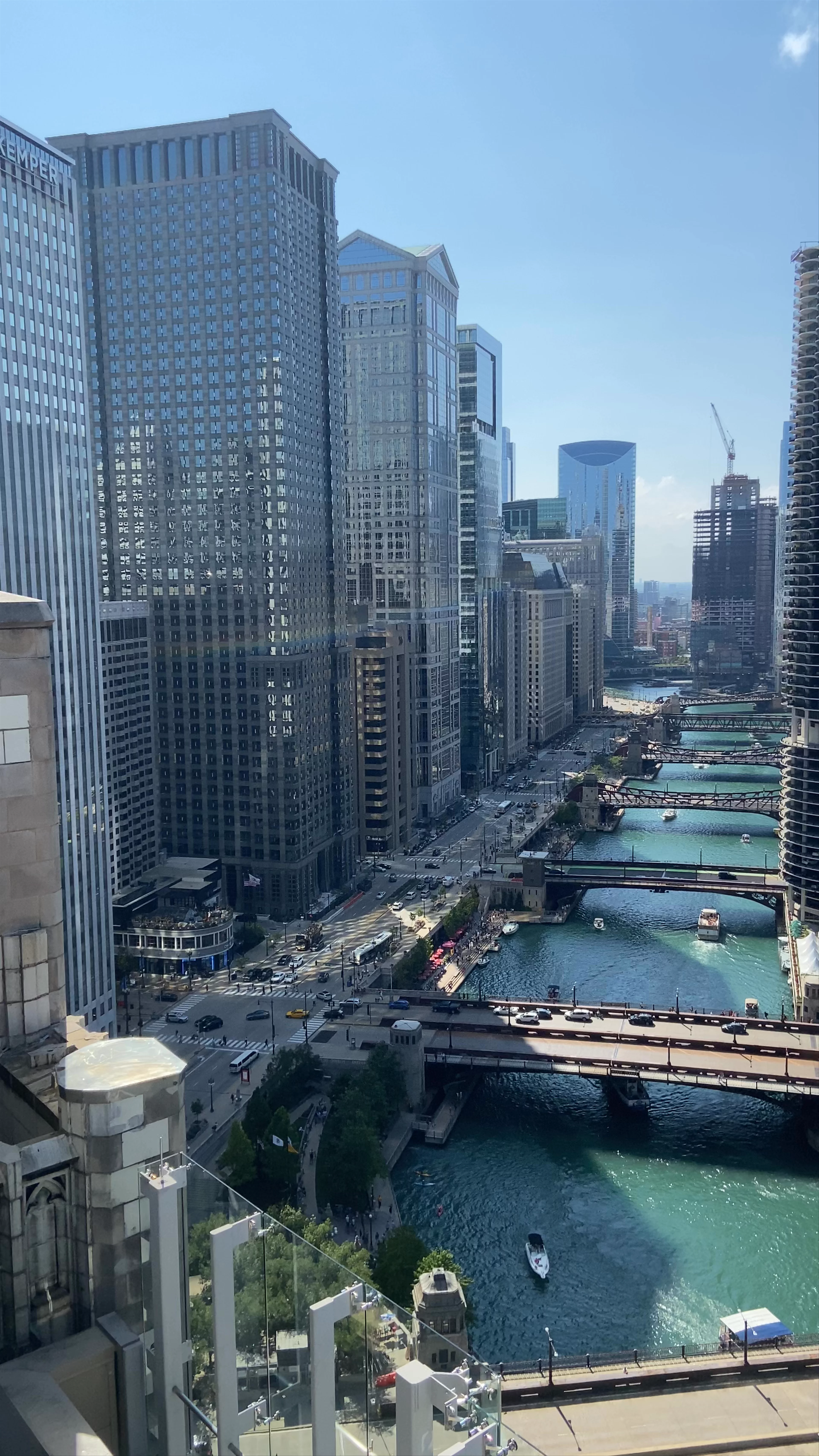 LH Rooftop, East Wacker Drive, Chicago, IL, USA