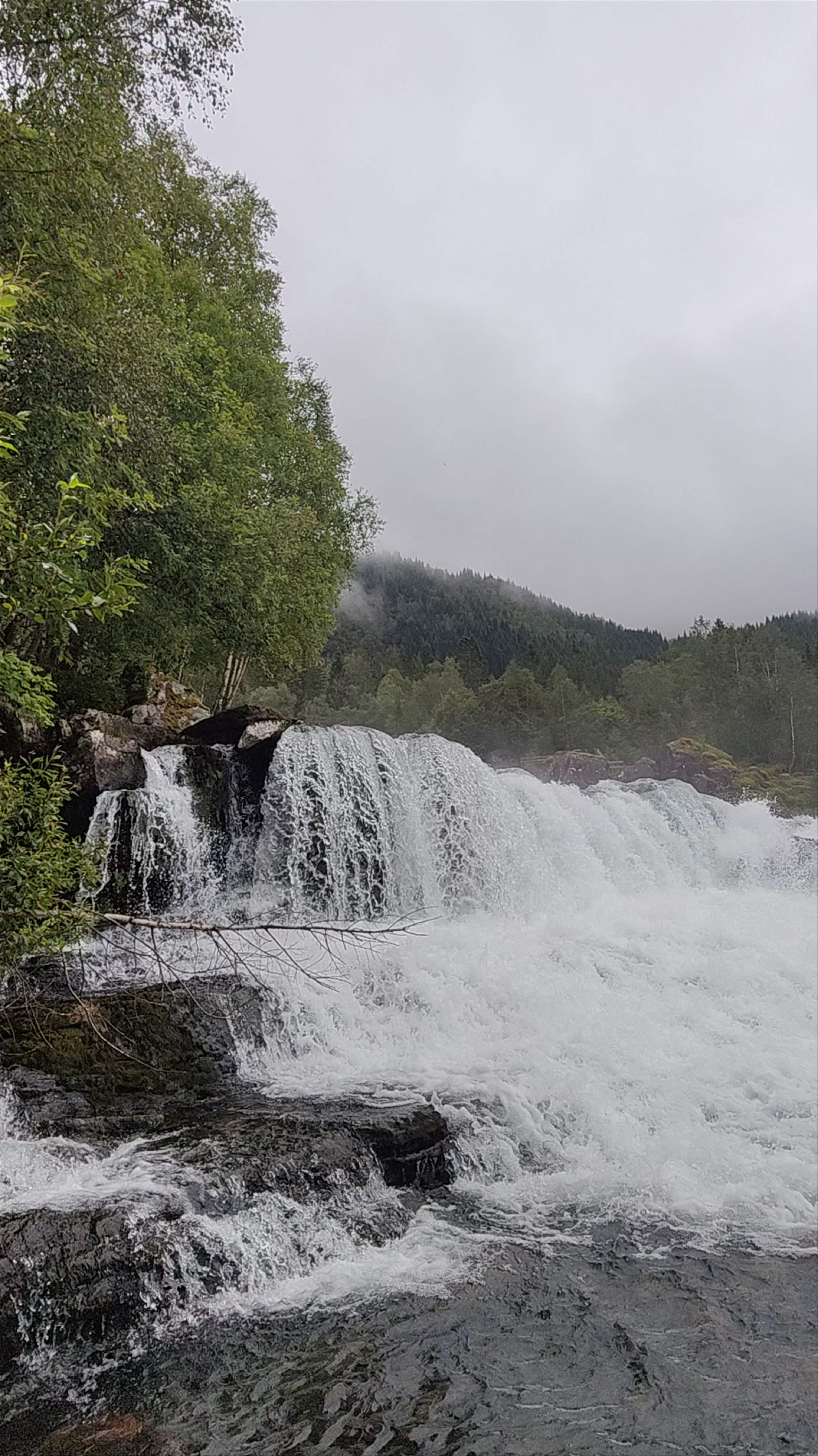 Viksdalen waterfall