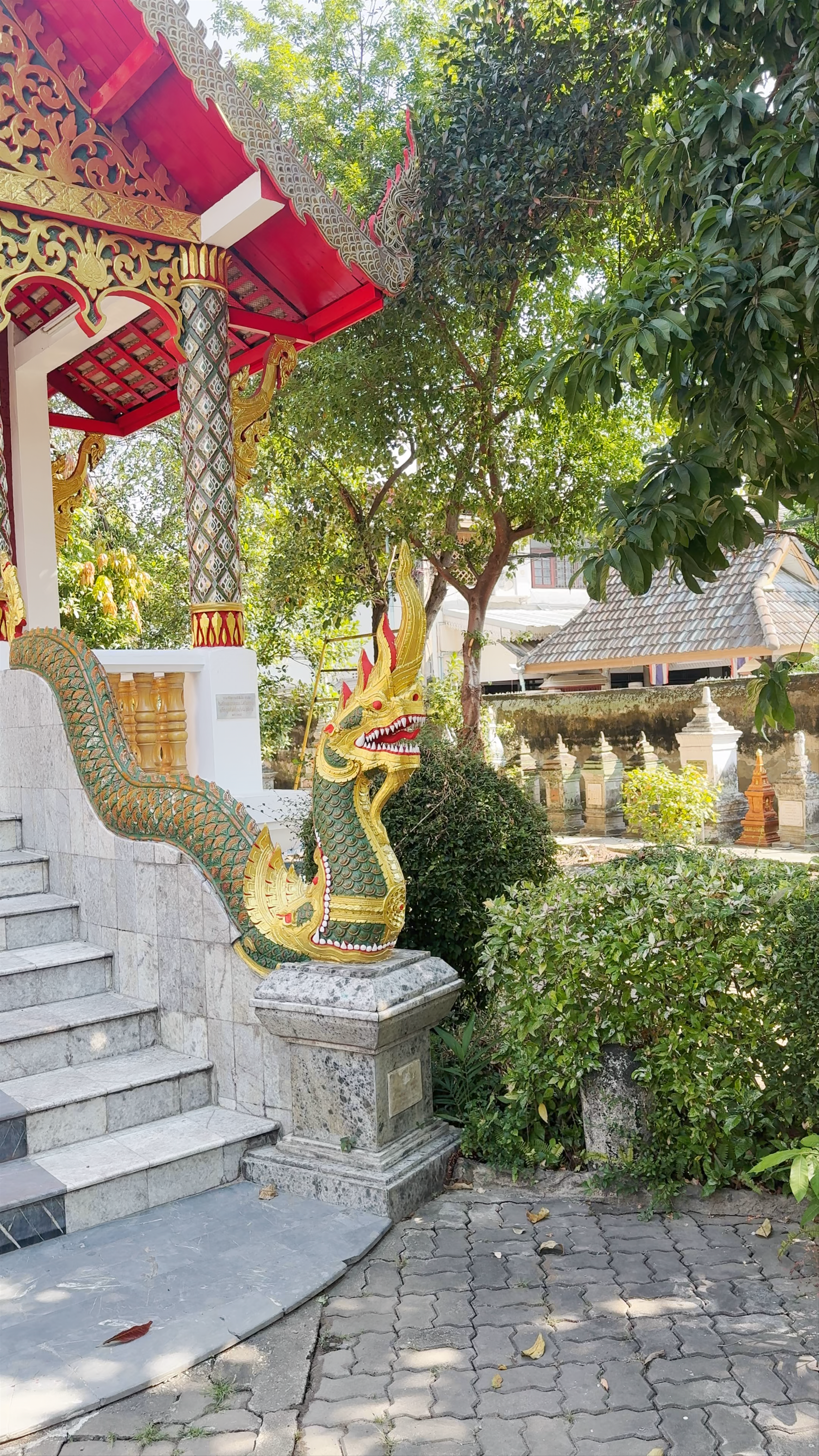 Golden Serenity at Wat Chai Phrakiat, Chiang Mai