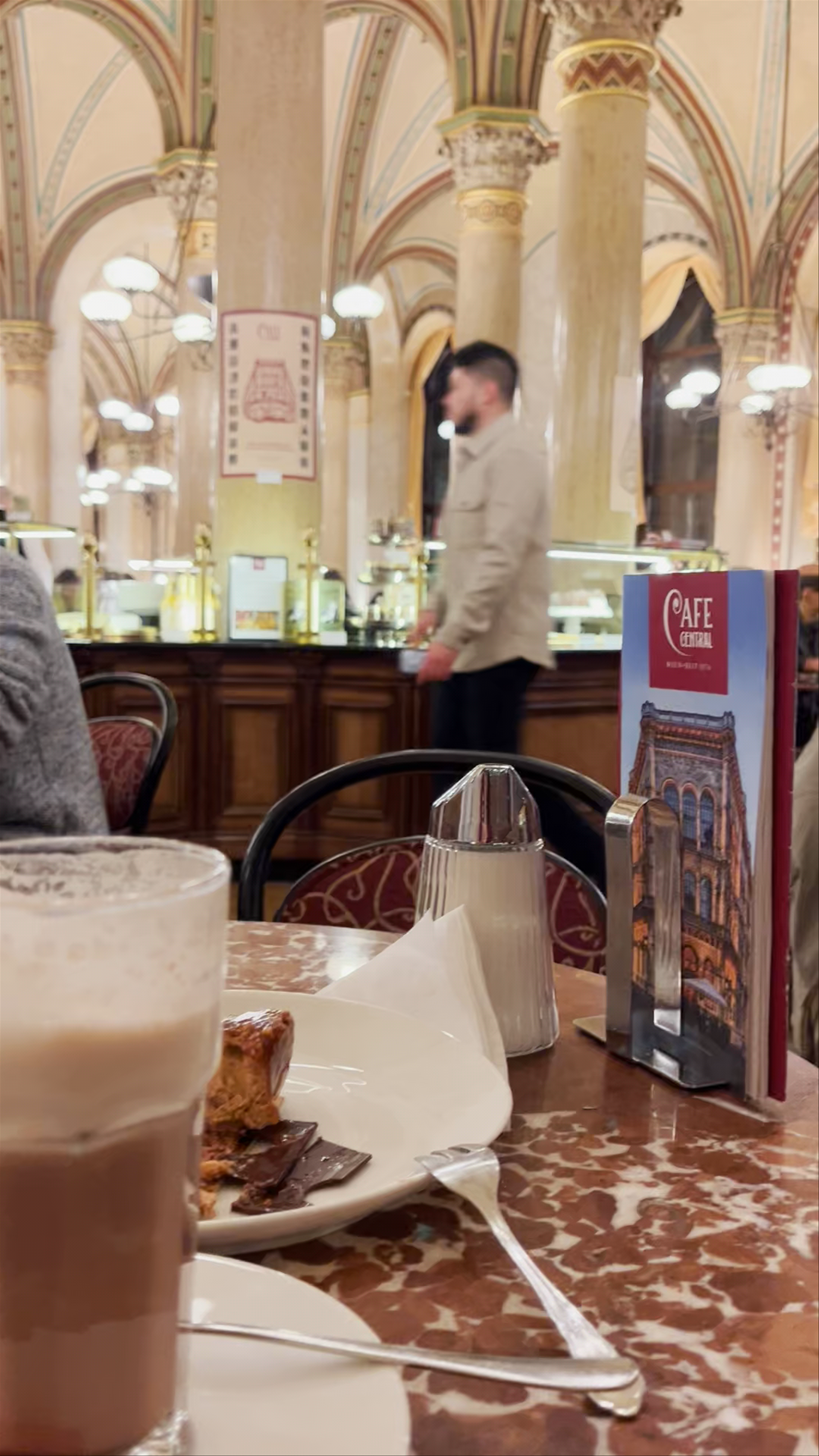 Evening Elegance at Café Central, Vienna