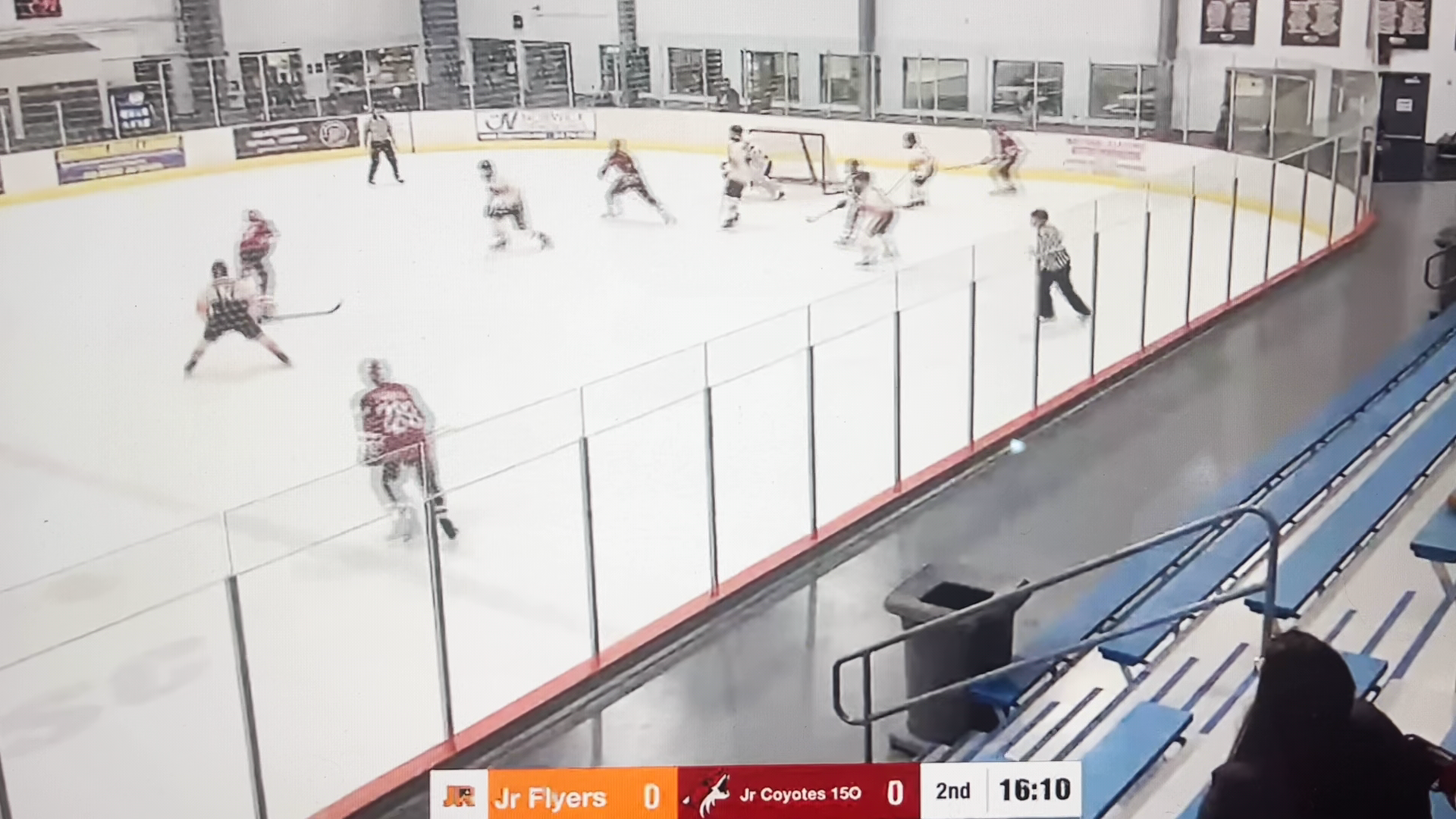 Face Off Win & Assist with the Phoenix Jr. Coyotes