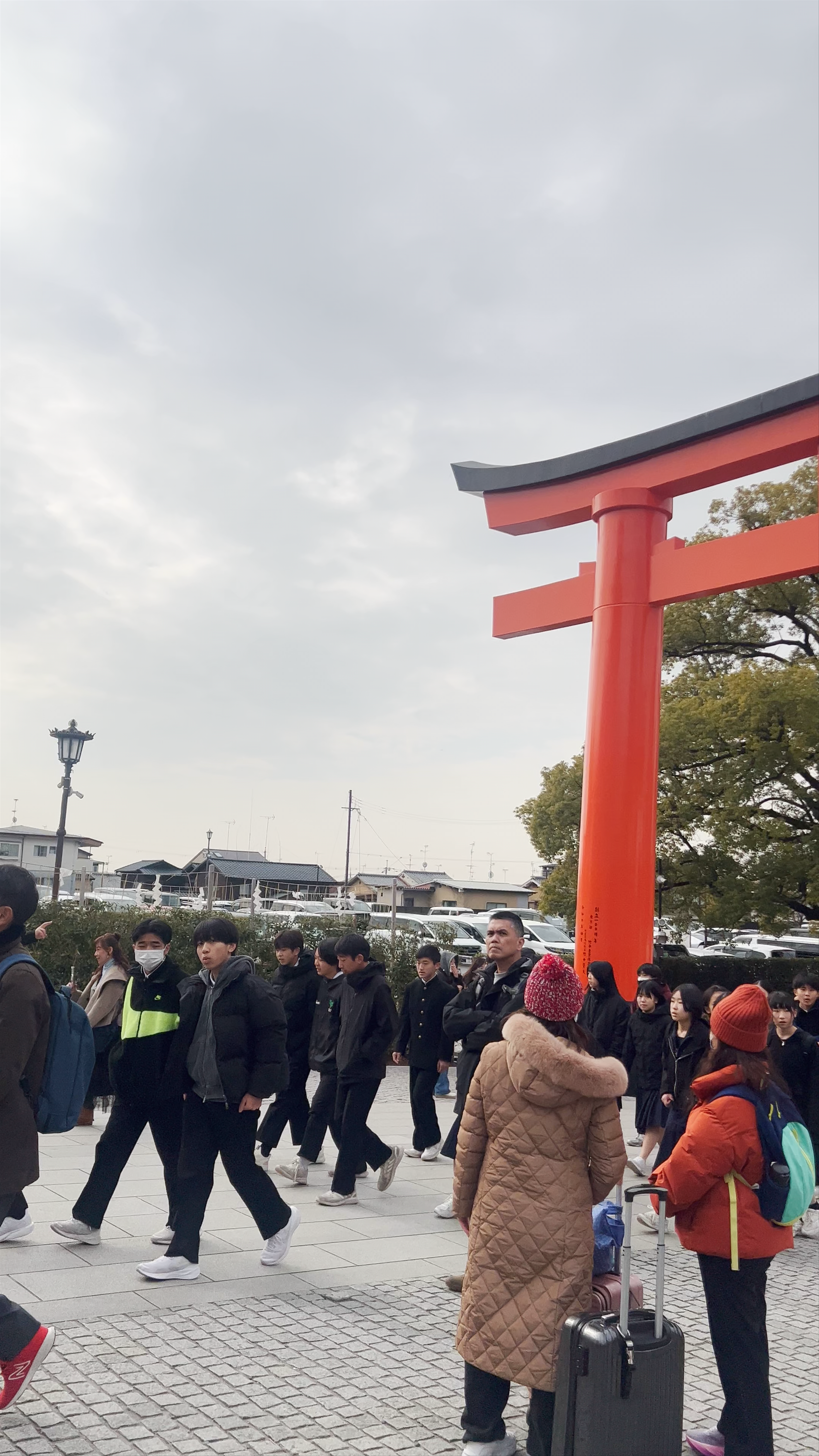 Second Torii at Fushimi Inari Shrine, Kyoto