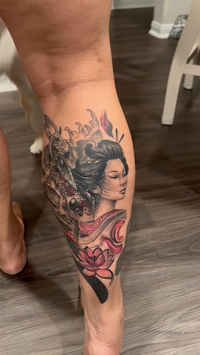 Flying Eye Tattoo Studio - Beautiful tattoo art work!! Flying eye tattoos, this is done by Christian!! - Tattoo Near Me - Montgomery, Texas