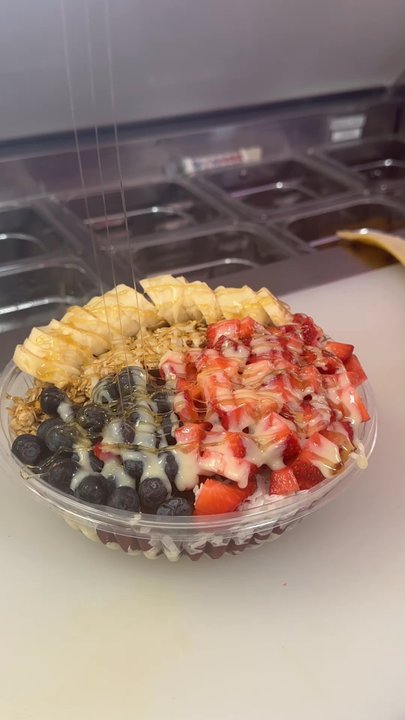 Acailand Milkshake - Acai, banana, strawberry, blueberry - Ice Cream & Frozen Yogurt Near Me - Middleton, Massachusetts