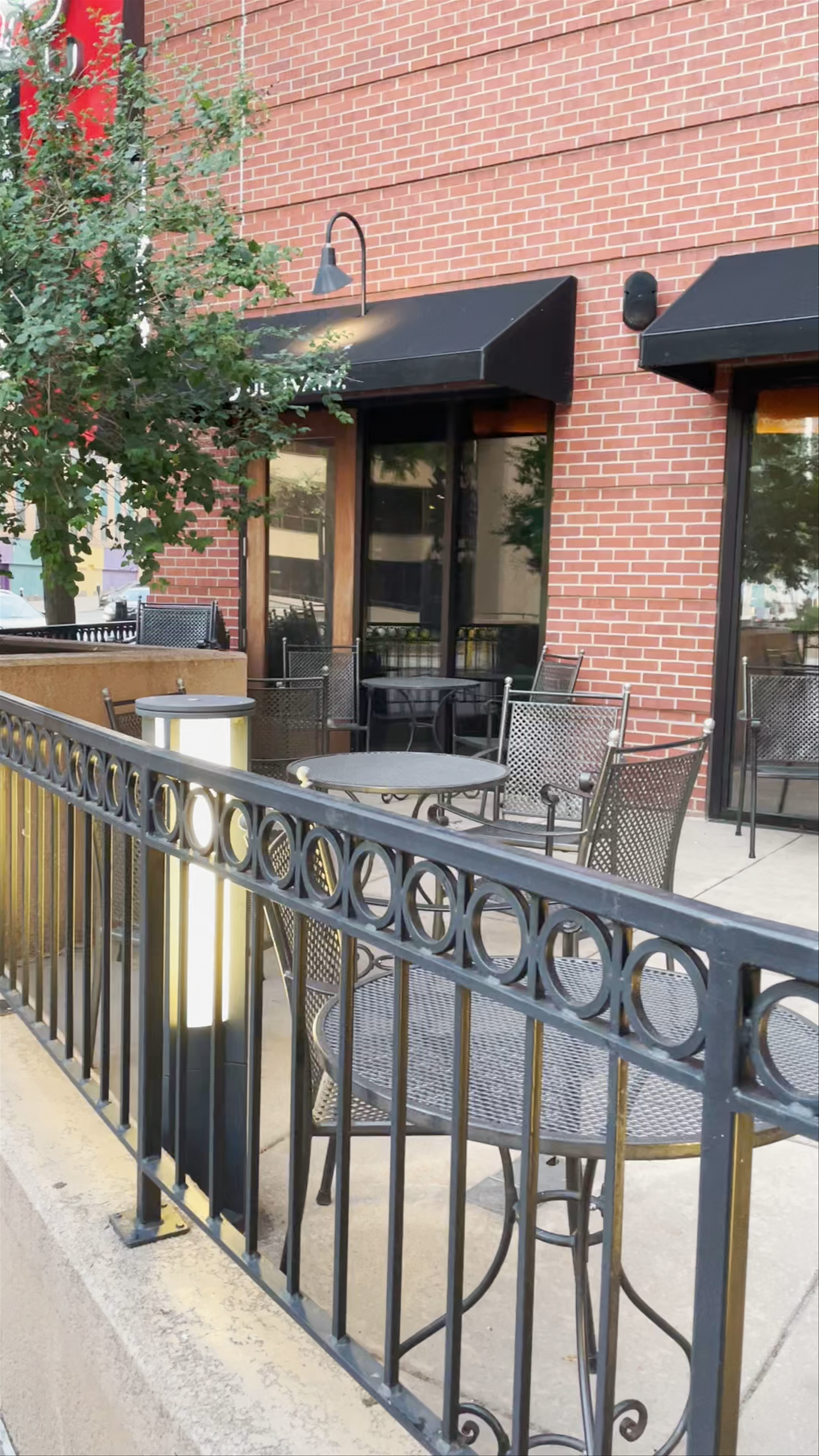 Charming Outdoor Patio at Sullivan's Steakhouse Omaha