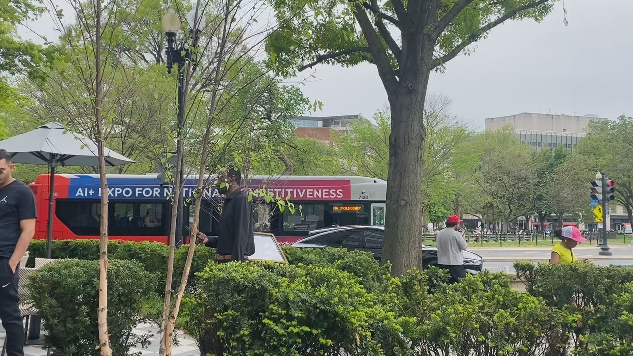 Doyle - View from our patio table - Bars Near Me - Washington, DC, District of Columbia