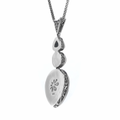 marahlago larimar Azure Pear Larimar Necklace jewelry