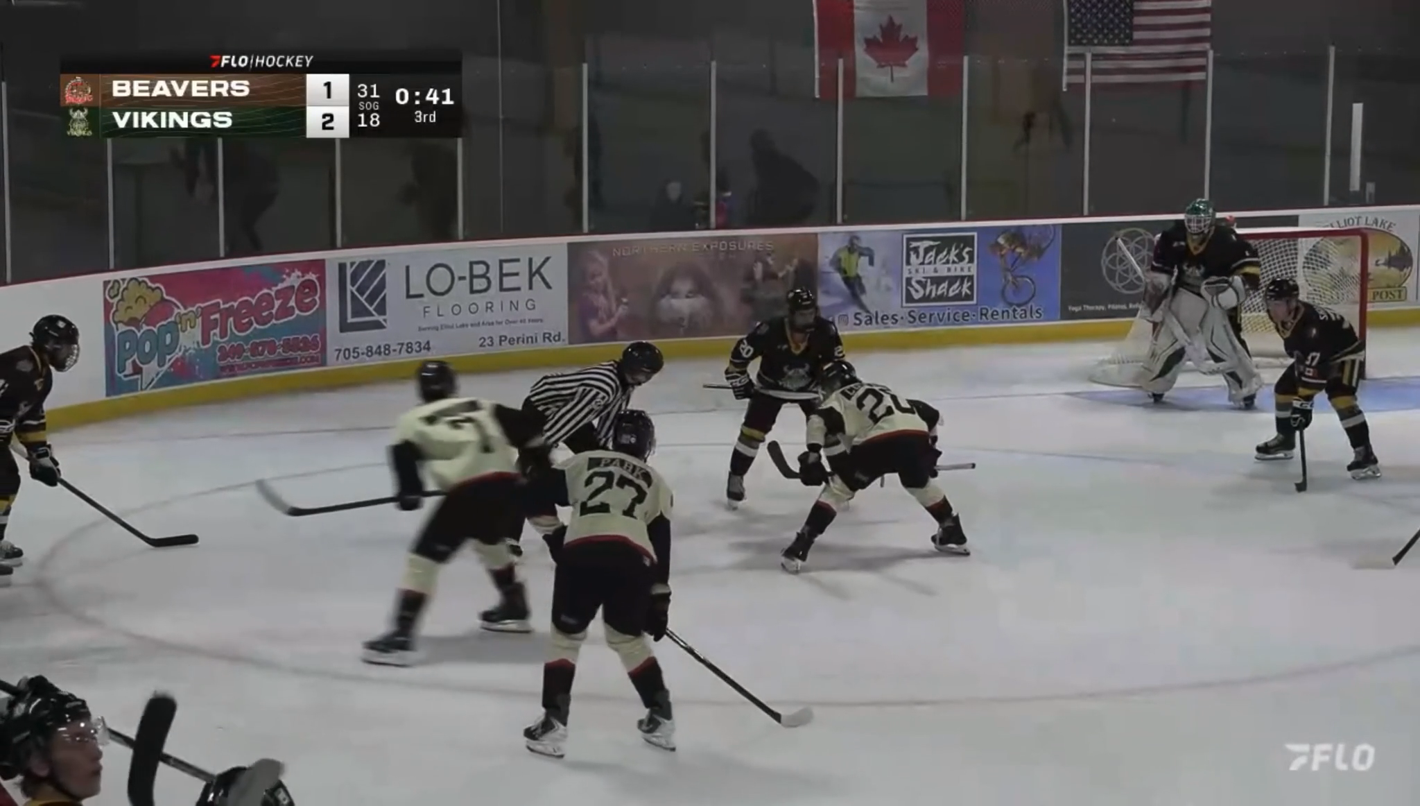 Ilian Danilov's Clutch Power-Play Goal Ties Game for Beavers against Elliot Lake Vikings October 16. 2026