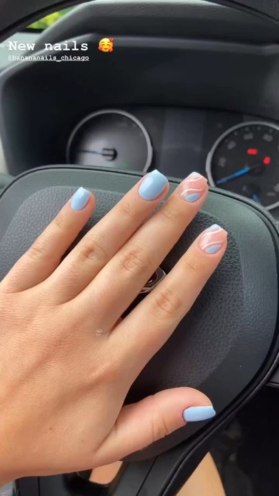 Banana Nails - My first design with gel overlay fill in. This set lasted 3 weeks :) - Nail Technicians Near Me - Chicago, Illinois