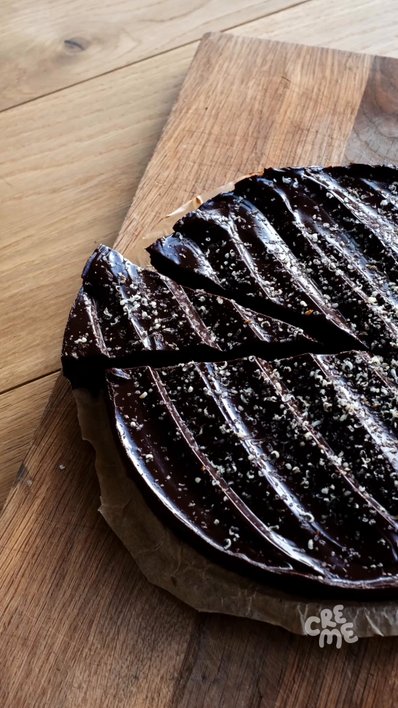 Chocolate Cake with Sour Cream Glaze