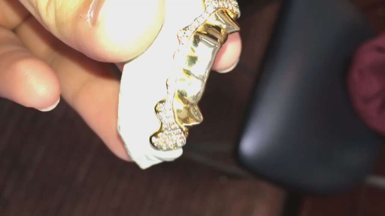 Jewel City - Clean ass grill with diamonds VS1 and 10k gold. - Jewelry Near Me - Cedar Park, Texas